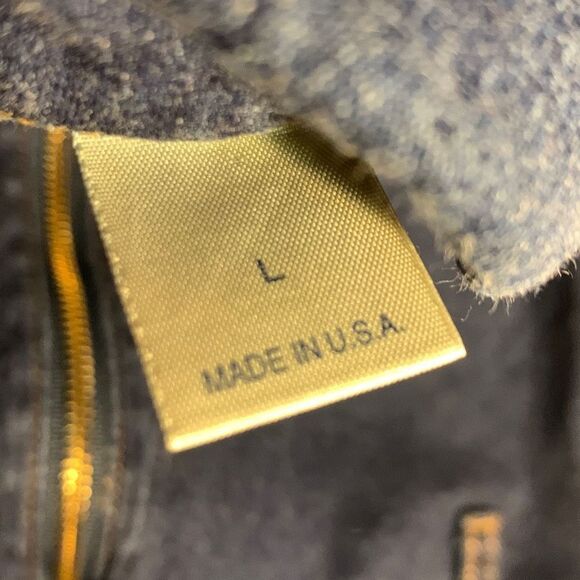 Frankie B Y2K Jumpsuit Dark Wash Denim Zip up Large Inseam 30 inches - Picture 12 of 14